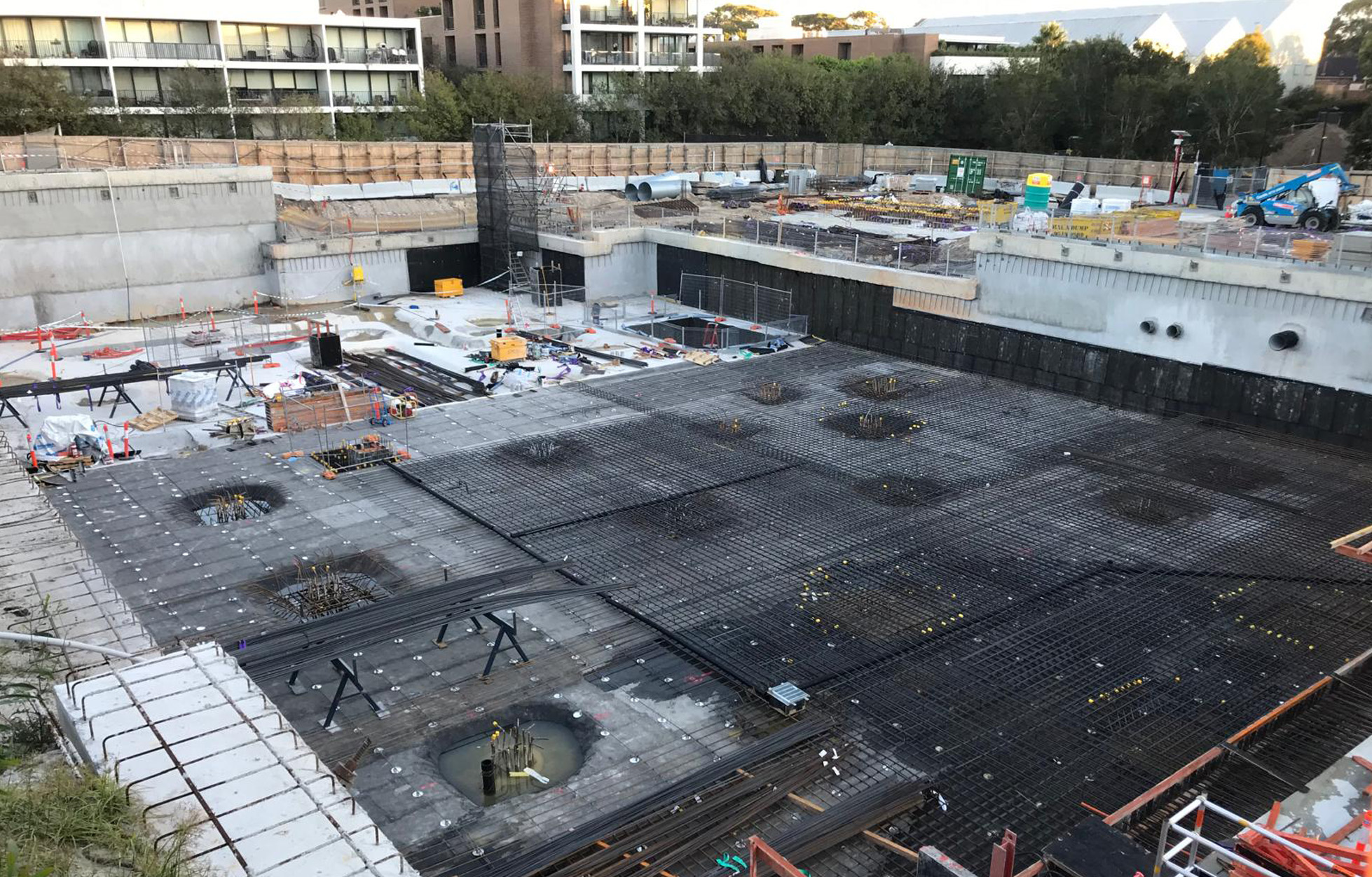 Below-ground waterproofing
